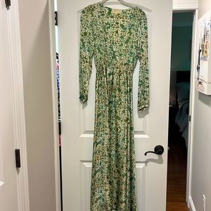 Natalie Martin silk caftan summer maxi dress